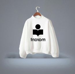 Büyük boy hoodies kadınlar marant sweatshirts bahar sonbahar kadın gevşek rahat kazak hoodied40232142137916