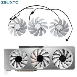 Pads T129215SU 87mm 82mm 4pin RTX3080 Cooling Fan for GIGABYTE GeForce RTX 3070Ti 3080 Ti 3090 VISION OC Gaming Graphics Cards