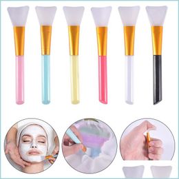 Other Resin Brush Sile Stir Sticks Diy Jewelry Crafts Tool Epoxy Stirring Applicator Mixing Spoon Scraper Drop Delivery Tools Dhgarden Dhwzy