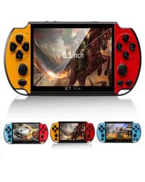 X7 Plus Nostalgic host Portable Retro Handheld Game Console 51 inch LCD Colour 8GB Double Rocker Video Game Player8771859