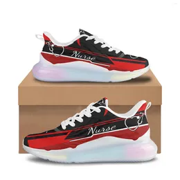 Casual Shoes Printing Air Cushion ShoesCasual Fitness Sneakers Trainers Outdoor Breathable Lightweight Sport