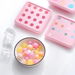 new 2024 Homemade Mini Ice HockeyMold Household Kitchen Utensils with LidChocolate Pearl Flow Heart Filling Mould Ball Mould Chocolate Mould -