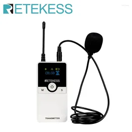 Microphones Retekess116T 1 Transmitter Wireless Tour Guide System For Church Translator Excursion Factory Training Forum Exhibition