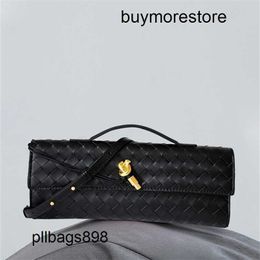 7a BottegVenetas Andiamo Long Clutch Handbag Weave Handswen Women Clutchs Bag Leather Bag Method Bag Handheld Bag