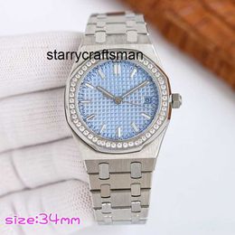 Designer Watches Watch Automatic Mechanical Movement Women Designer Fashion 34mm Business Wristband Stainless Steel Waterproof Montre