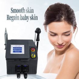 Multifunction 2 in 1 808nm Diode Laser Hair Removal Q Switched ND Yag 755nm Pico Second Laser Tattoo Removal Machine