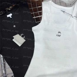 Women's Tanks Camis Women Cropped T Shirt Knitted Singlets Tank Tops Sexy Summer Cool Casual Street Style Tanks White Black Knitted Vest L49