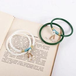 Bangle Natural Jade Bangles Women's Ancient Style Bracelets Step By Couples Commemorate Girlfriends Jewellery
