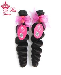 Queen Hair Brazilian Virgin Human hair weave wavy selling natural Colour Loose wave hair extensions 2pcs lot mixed lengths 8q3085574503033