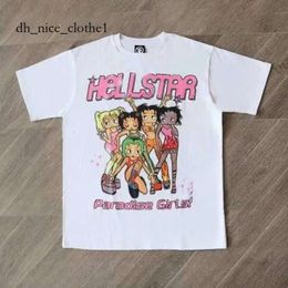 Hellstar Shirt Mens T Shirts Short Sleeve Men Women T Shirt Punk Hoodie Designer T Shirt Elasticated Sweatpants Summer Fashion Sportswear Set Hell Star 701