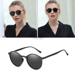 Sunglasses Classic Polarised Sunglasses Men Women Vintage Driving Fishing Sun Glasses Black Coating Glasses for Driver oculos feminino 240416