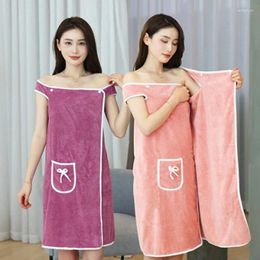 Towel Can Wear Bath Female Adult Sling Skirt Soft Super Absorbent Special For Bathing Towels Bathroom