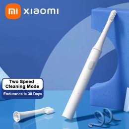 Products Xiaomi Mijia Sonic Toothbrush T100 Electric Tooth Brush USB Rechargeable Waterproof Ultrasonic Automatic Toothbrush With Heads