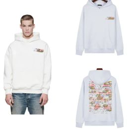 24SS New Hoodie Men Letter Print Loose Cotton Casual Plus Size Hip Hop hooded Sweatshirt High-quality