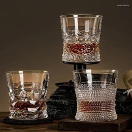 Tumblers 300ml Whiskey Cup Glass Home Transparent Drinkware Crystal Foreign Wine Creative European Beer Wholesale Cups