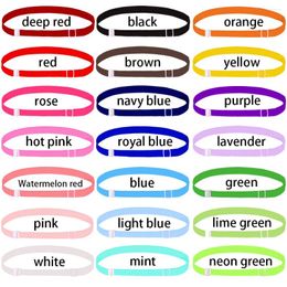 Dog Apparel 500pcs Wholesale Pet Puppy Cat Bowties Adjustable DIY Accessories Collar Band Supplies