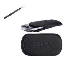 Black Soft Sleeve Bag Case Carry Pouch Protective Cover For Sony PS VITA PSV 1000 2000 Game Accessories With Strip string5928472