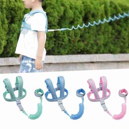 Carriers Slings Backpacks Dual purpose outdoor walking bracelet with child safety belt anti loss wristband childrens learning and accessories Q240416