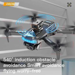 Drones P15 Drone 4K Professional 8K GPS HD Dual Camera Aerial Photography Omnidirectional Obstacle Avoidance Drone 24416