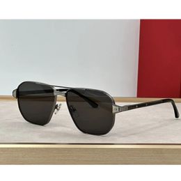 Blue Frame pilot Polarizing Sunglasses Women Unisex Steampunk Acetate Eyewear Men Luxury Brand Summer 240416