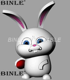 26ft high Customised Despicable giant inflatable easter bunny with carrot rabbit cartoon model for holiday decoration