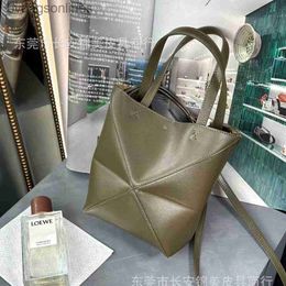 Luxury High Quality Designer Bags for Women Winter High Quality Fold Folding Bag Geometric Splicing Simple Tote with Original 1to1 Brand Logo