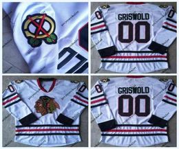Clark Griswold 00 National Lampoon039s Christmas Vacation Hockey Jersey Double Stitched Name Number High Quailty Fast Shippin8793253