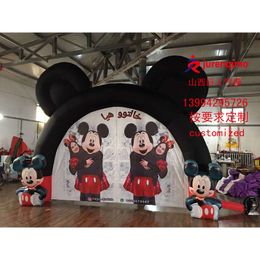 Mascot Costumes Iatable Arch Bridge Bow Rainbow Sect Customised for Decoration Props Manufacturers