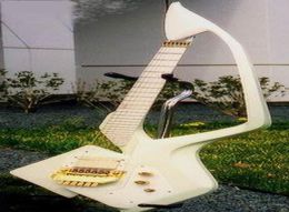 Classic Prince 1988 Model C Guitar White Electirc Guitar Tremolo Bridge Gold Hardware custom made Multi Colour Available factory ou5445852