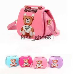 Kids Designer Handbags Print Mini Purse Shoulder Bags Baby Teenager Children Girls PU Messenger Gold Chain Bags