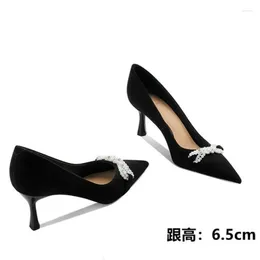 Sandals 2024 Summer Women's Simple Solid Color Shallow Mouth Comfortable High Heels Outdoor Casual Party Dress Women Shoes