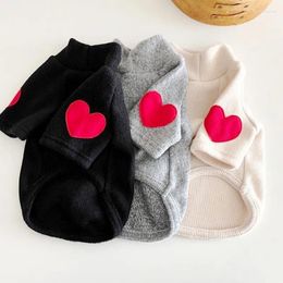 Dog Apparel Fashion Hoodies Autumn Clothes For Small Dogs Cute Solid Puppy Sweater Soft Cat Pet Sweatshirt Chihuahua