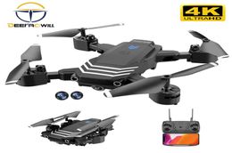 2020 NEW S11 RC Drone 4K Dual Camera with 50 Times Zoom WiFi FPV 1080P Optical Flow Foldable Sie Dron Quadcopter Drone Gift8185769