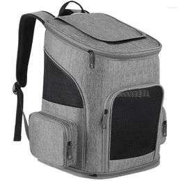Cat Carriers Large Ventilation Small Dog Carrier Backpack Pet For Outdoor Use Hiking Camping