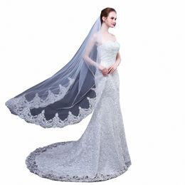 short Waltz Wedding Veil with Comb White Ivory Tulle Bridal Veil for Wedding Dr Velos De Novia Wedding Accories K14u#