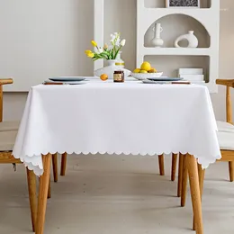 Table Cloth Cotton And Linen Waterproof Oil Rectangle Household Disposable Tablecloth Tea Table_Jes63