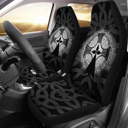 Car Seat Covers Brittany Cover Symbol With Celtic Cross Pack Of Front