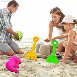 Sand Play Water Fun 7 قطع شاطئ شاطئ مجموعة لعبة الشاطئ لعبة الرمال الحفرة الصيفية في الهواء الطلق لعبة Y240416SYX1