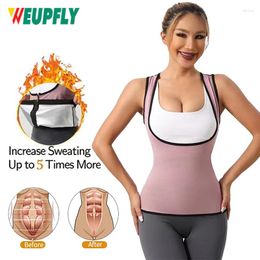 Waist Support 1Pcs Sweat Vest For Women Weight Loss Workout Tank Top Slimming Sauna Shirt Heat Trapping Compression