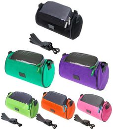 8 Inch 25cm WaterProof Cycling Sports Bag 6 Colours Bike Front Tube Bags Bicycle Pannier For Cellphone And Bike Accessorie1098977