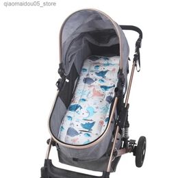 Stroller Parts Accessories Breathable cartoon animal winter windproof cotton baby stroller cushion baby stroller accessories baby stroller seat cushion Q240416