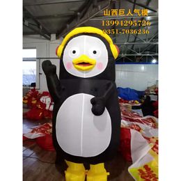 Mascot Costumes Hot Sale Advertisement Air Mould Iatable Penguin Special Shape Customization