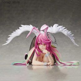 Action Toy Figures No Game No Life Jibril Bunny Ver. 1/4 Scale PVC Action Figure Anime Figure Model Toys Sexy Girl Figure Collection Doll Gift Y240415