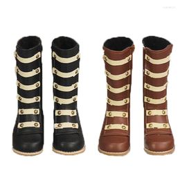 Boots Halloween Christmas Kids Girls Winter Autumn Shoes Children Nutcracker High Knee Cute Soft Fashion Warm Single