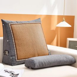 Pillow Modern Plush Travel Sofa S Orthopaedic Reading Bedroom Lumbar Luxury Exterior Funny Coussin Chaise Decoration