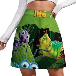 Skirts A Bugs Life Mini Skirt Female Dress Korean Clothes Ladies