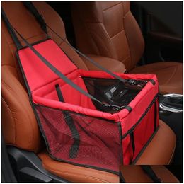 Dog Carrier Kangfeile Travel Car Seat Er Folding Hammock S Bag Carrying For Cats Dogs Transportin Perro Stoel Hond Drop Delivery Home Dhnmy