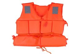 2 pcsUniversal Children Adult Life Vest Swimming Boat Beach Outdoor Survival Emergency Aid Safety Jacket For Kid With Whistle C1903650765