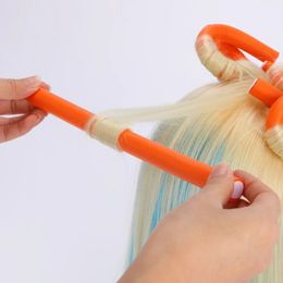 new 2024 10Pcs Unisex Magic Hair Curler Sticks Soft Foam Bendy Twist DIY Hair Design Maker Curl Roller Spiral Curls Hair Styling DIY Tool1.