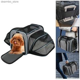 Cat Carriers Crates Houses Cat Travel Ba Expandable Foldable Pet Supplies Soft Do Carrier Dos Cats Ventilate Transport Ba Portable Pet Carrier Ba L49